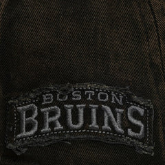 Boston Bruins Mitchell & Ness Downtown Snow Wash Pro-Crown Adjustable Hat -  NHL Hats