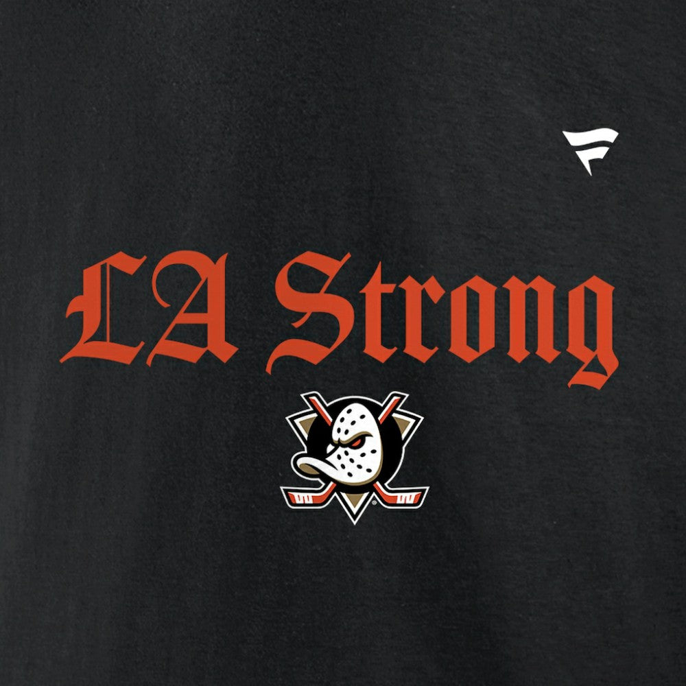 Anaheim Ducks Fanatics Unisex LA Strong Fleece Pullover Hoodie -  NHL Hoodies