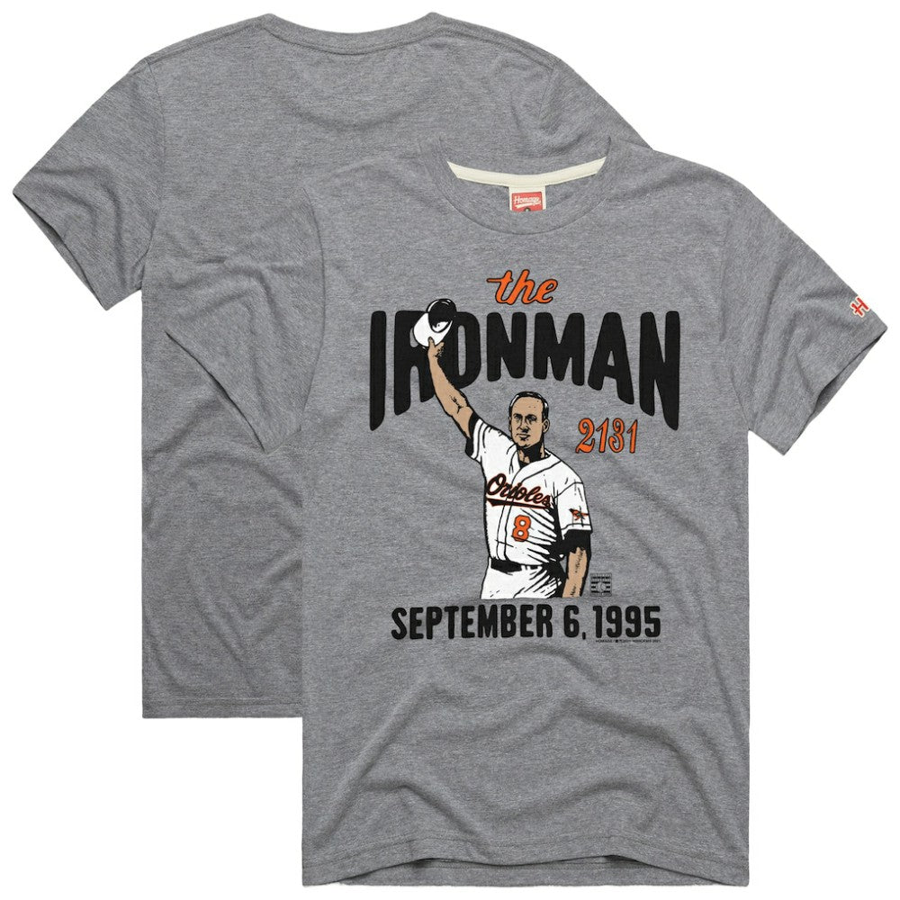 Cal Ripken Jr. Baltimore Orioles Homage Graphic Player T-Shirt - MLB T-shirts