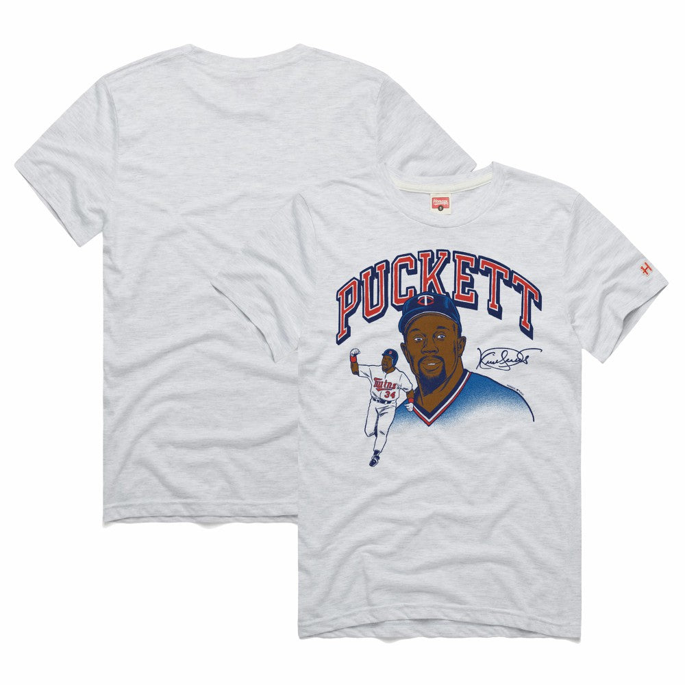 Kirby Puckett Minnesota Twins Homage Graphic Player Tri-Blend T-Shirt - MLB T-shirts