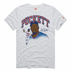 Kirby Puckett Minnesota Twins Homage Graphic Player Tri-Blend T-Shirt - MLB T-shirts