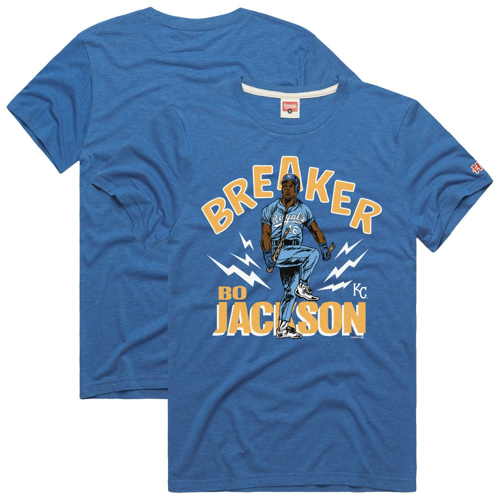 Bo Jackson Kansas City Royals Homage Graphic Player T-Shirt - MLB T-shirts