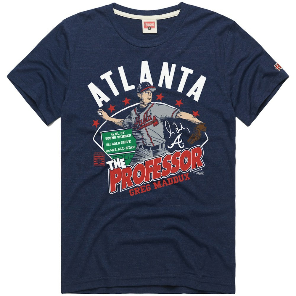 Greg Maddux Atlanta Braves Homage Graphic Player T-Shirt - MLB T-shirts