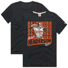 Gunnar Henderson Baltimore Orioles Homage Graphic Player T-Shirt - MLB T-shirts