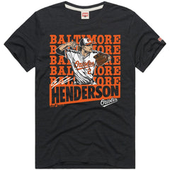 Gunnar Henderson Baltimore Orioles Homage Graphic Player T-Shirt - MLB T-shirts