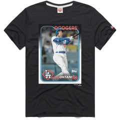 Shohei Ohtani Los Angeles Dodgers Homage 2024 Topps Baseball Card Player T-Shirt - MLB T-shirts