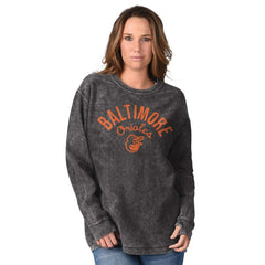Baltimore Orioles G-III 4Her by Carl Banks Women's Comfy Cord Pullover Sweatshirt - MLB Pullover