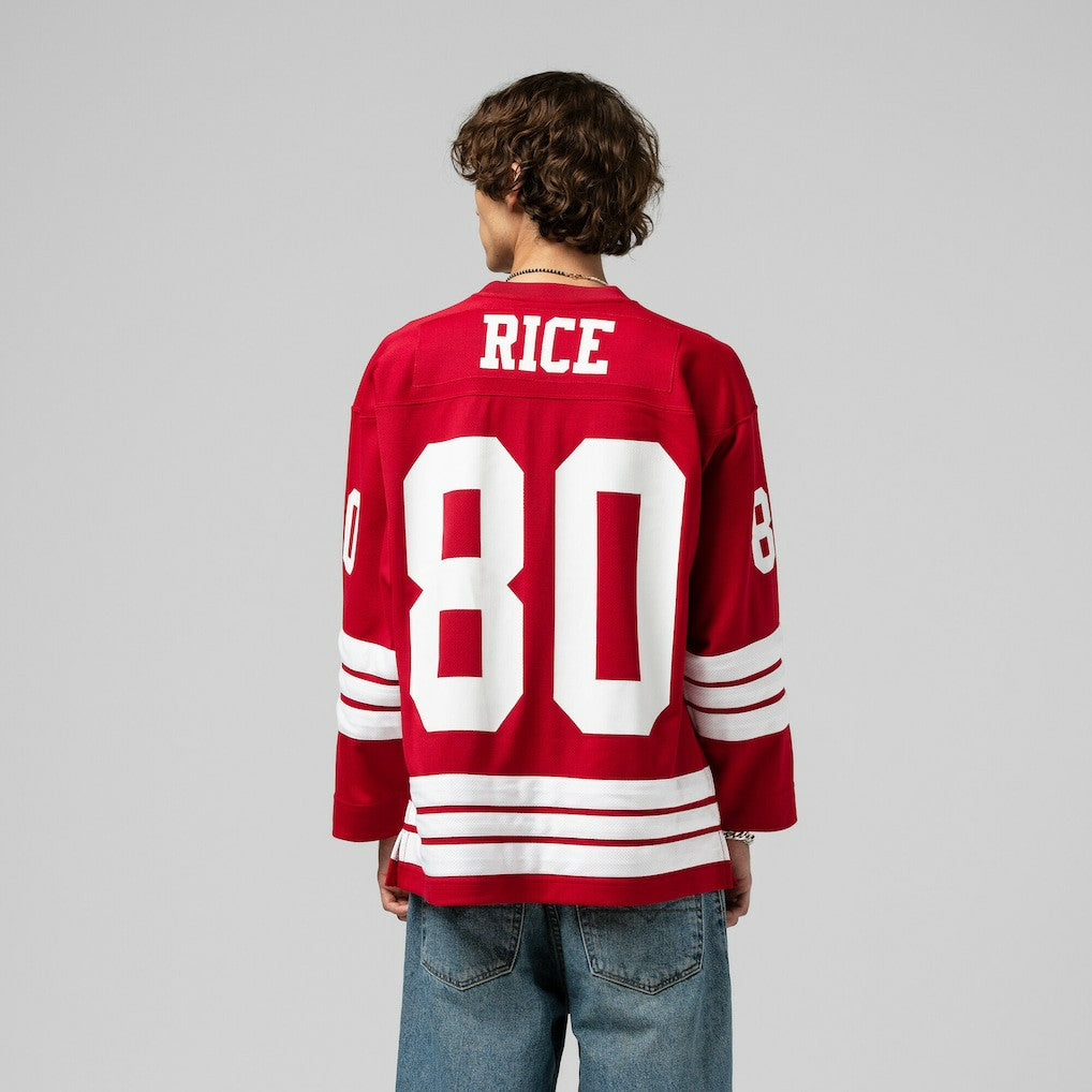 San Francisco 49ers Jerry Rice  Maxxed Out Fashion Hockey Jersey | NFL Online