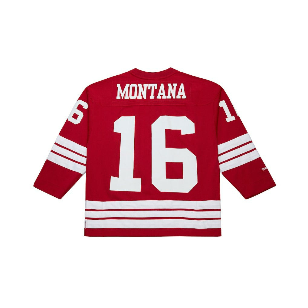 San Francisco 49ers Joe Montana  Maxxed Out Fashion Hockey Jersey | NFL Sale