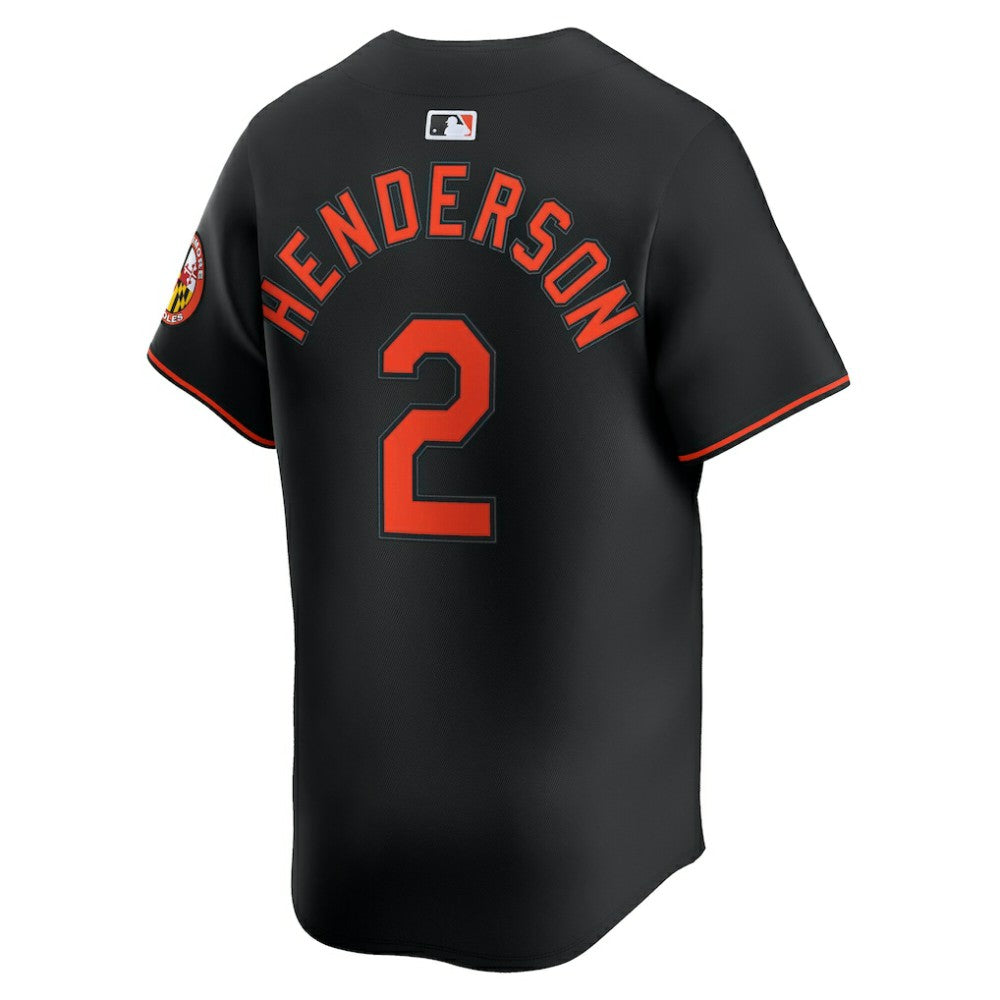 Gunnar Henderson Baltimore Orioles Nike Alternate Limited Player Jersey - MLB Jerseys