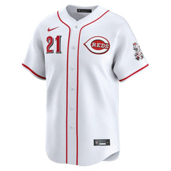 Hunter Greene Cincinnati Reds Nike Home Limited Player Jersey - MLB Jerseys