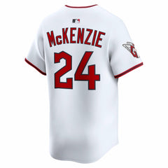 Triston McKenzie Cleveland Guardians Nike Home Limited Player Jersey - MLB Jerseys