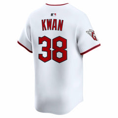 Steven Kwan Cleveland Guardians Nike Home Limited Player Jersey - MLB Jerseys