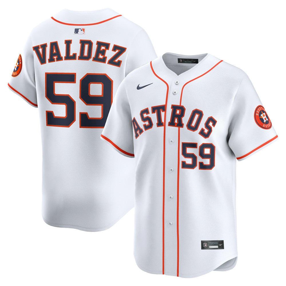 Framber Valdez Houston Astros Nike Home Limited Player Jersey - MLB Jerseys