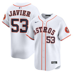 Cristian Javier Houston Astros Nike Home Limited Player Jersey - MLB Jerseys