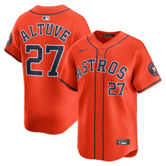 Jose Altuve Houston Astros Nike Alternate Limited Player Jersey - MLB Jerseys