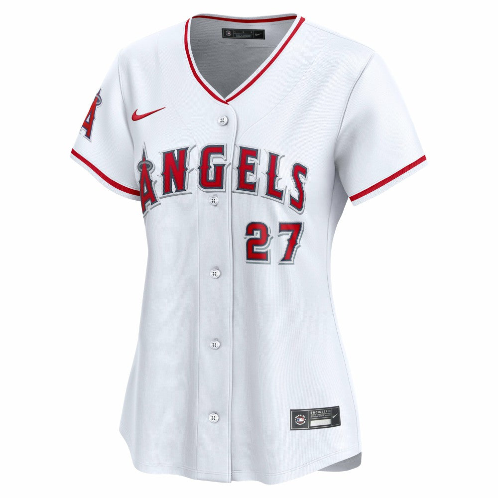 Mike Trout Los Angeles Angels Nike Women's Home Limited Player Jersey - MLB Jerseys