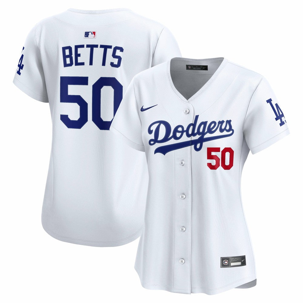 Mookie Betts Los Angeles Dodgers Nike Women's Home Limited Player Jersey - MLB Jerseys