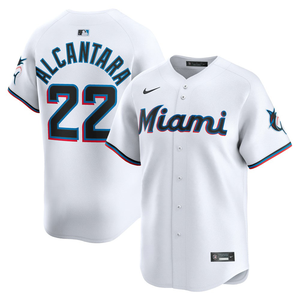 Sandy Alcantara Miami Marlins Nike Home Limited Player Jersey - MLB Jerseys