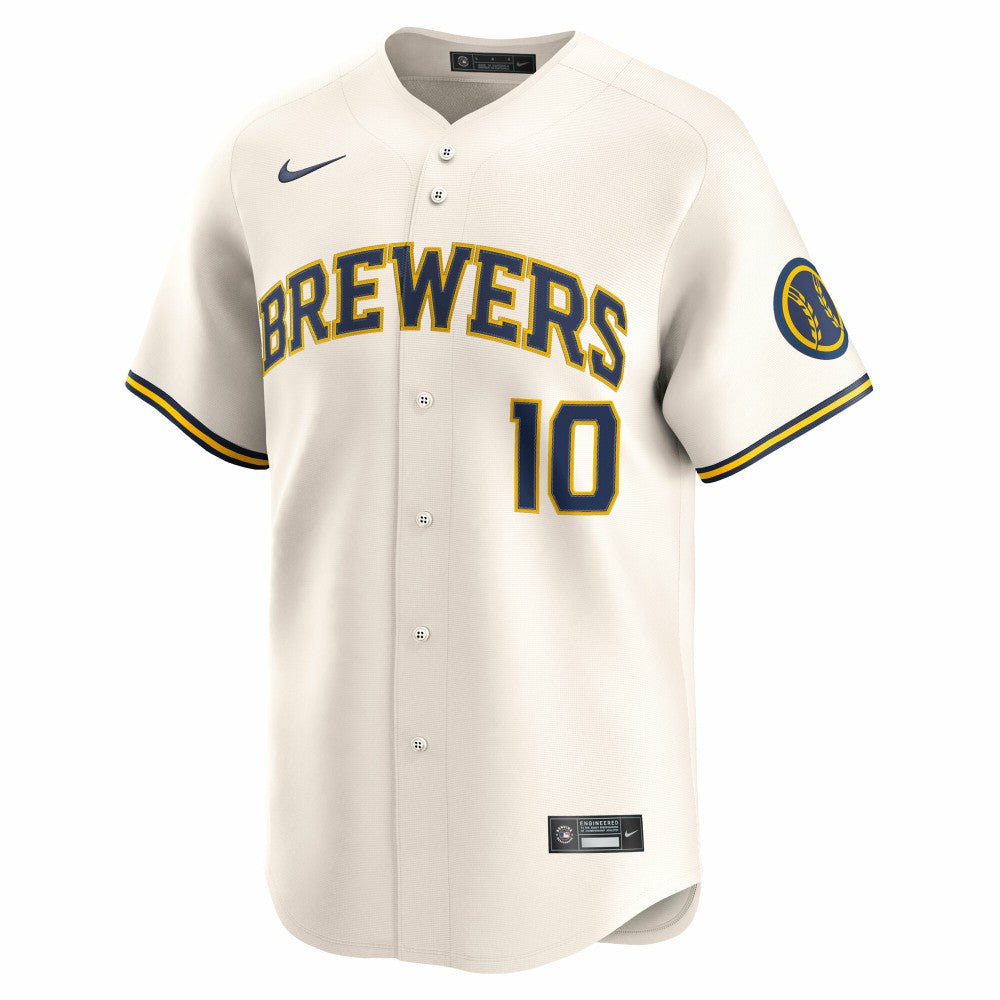 Sal Frelick Milwaukee Brewers Nike Home Limited Player Jersey - MLB Jerseys
