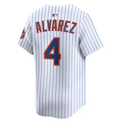 Francisco Alvarez New York Mets Nike Home Limited Player Jersey - MLB Jerseys