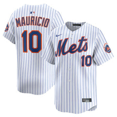 Ronny Mauricio New York Mets Nike Home Limited Player Jersey - MLB Jerseys