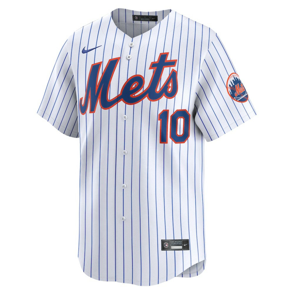 Ronny Mauricio New York Mets Nike Home Limited Player Jersey - MLB Jerseys