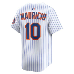 Ronny Mauricio New York Mets Nike Home Limited Player Jersey - MLB Jerseys