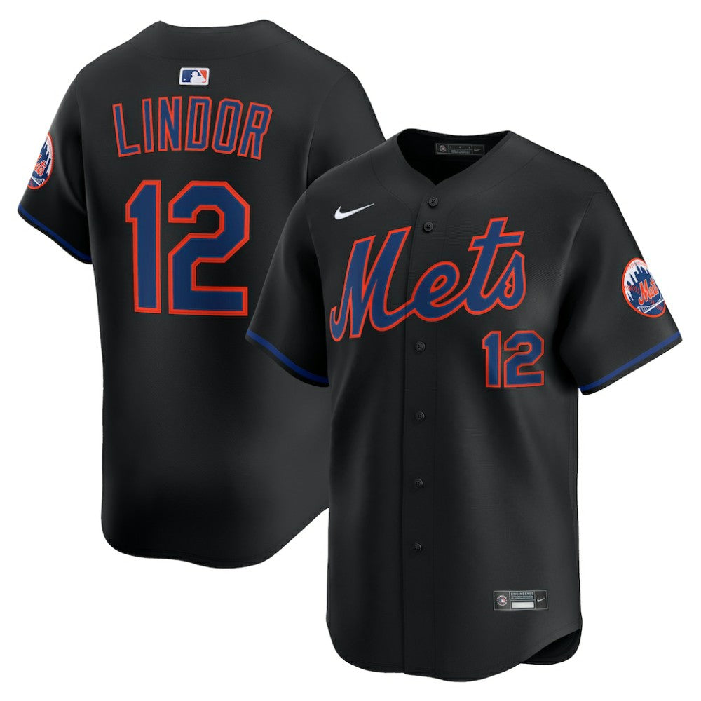 Francisco Lindor New York Mets Nike Alternate Limited Jersey - MLB Jerseys