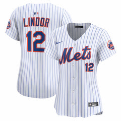 Francisco Lindor New York Mets Nike Women's Home Limited Jersey - MLB Jerseys