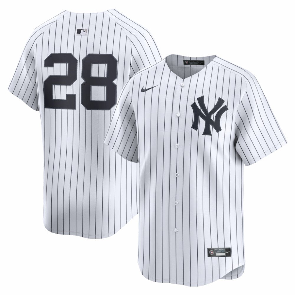 Austin Wells New York Yankees Nike Home Limited Player Jersey - MLB Jerseys