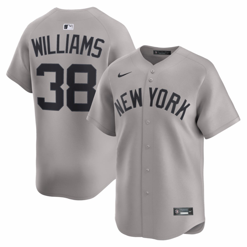 Devin Williams New York Yankees Nike Road Limited Player Jersey - MLB Jerseys