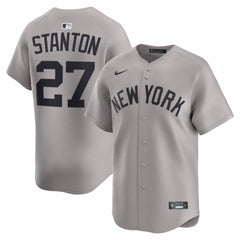 Giancarlo Stanton New York Yankees Nike Road Limited Jersey - MLB Jerseys