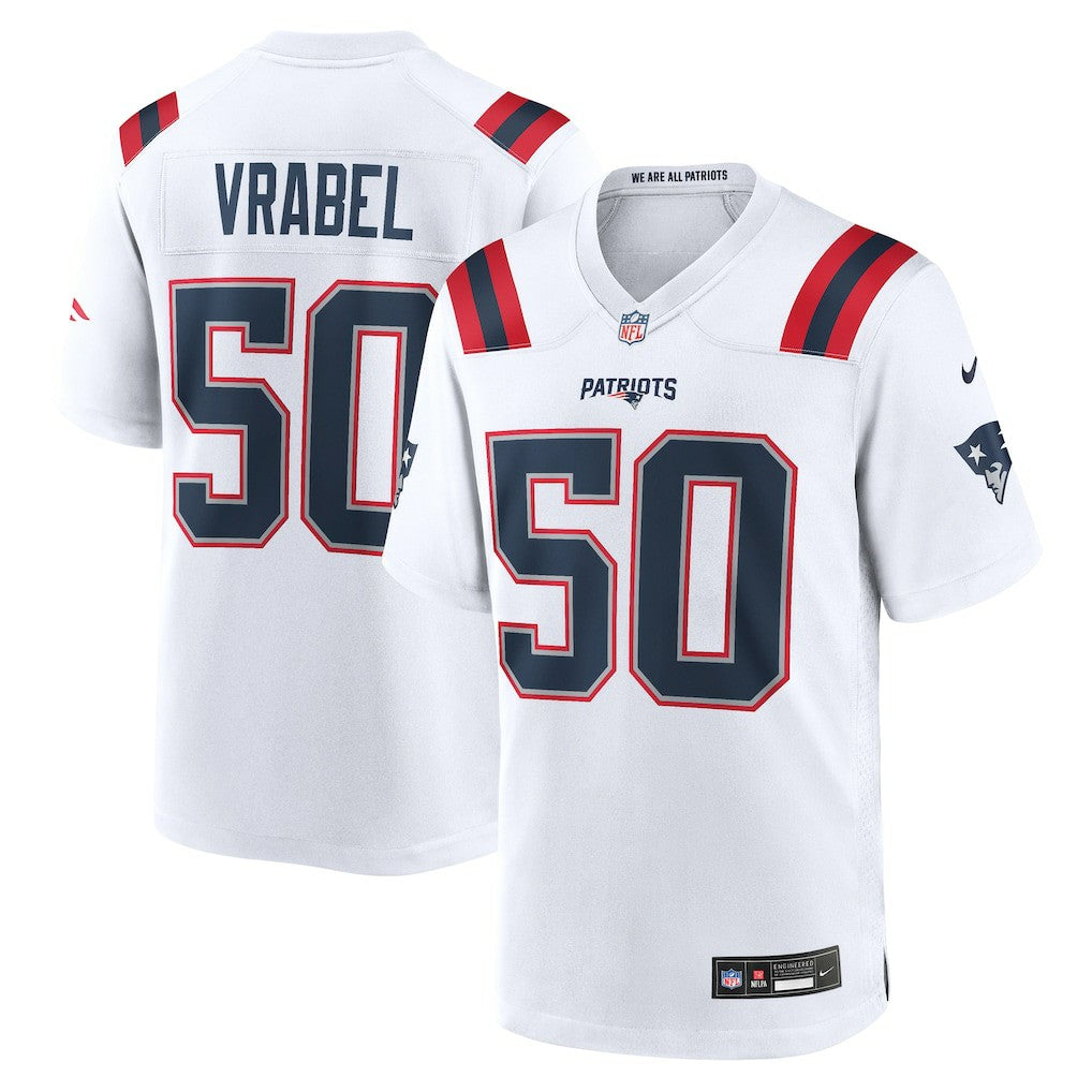 New England Patriots Mike Vrabel  Retired Player Game Jersey | NFL Hot