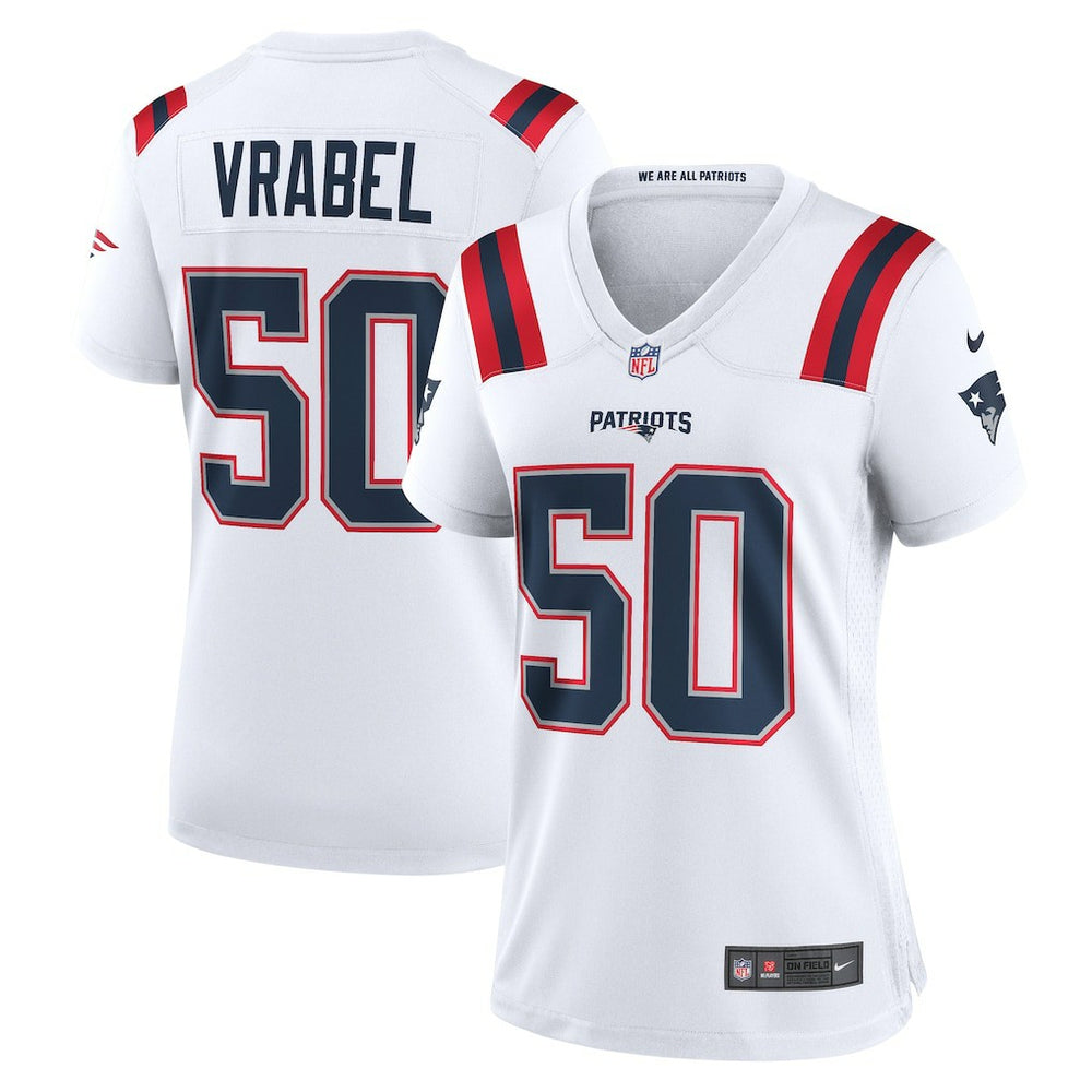 New England Patriots Mike Vrabel  Women's Retired Player Game Jersey | NFL US