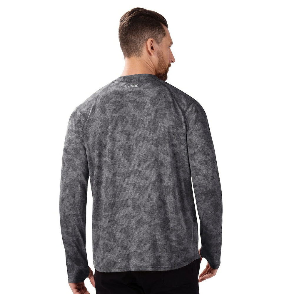 Baltimore Ravens MSX by Michael Strahan Performance Camo Long Sleeve T-Shirt | NFL New