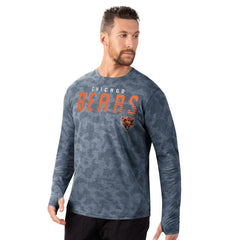 Chicago Bears MSX by Michael Strahan Performance Camo Long Sleeve T-Shirt | NFL Outlet