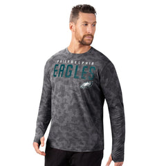 Philadelphia Eagles MSX by Michael Strahan Performance Camo Long Sleeve T-Shirt | NFL Online