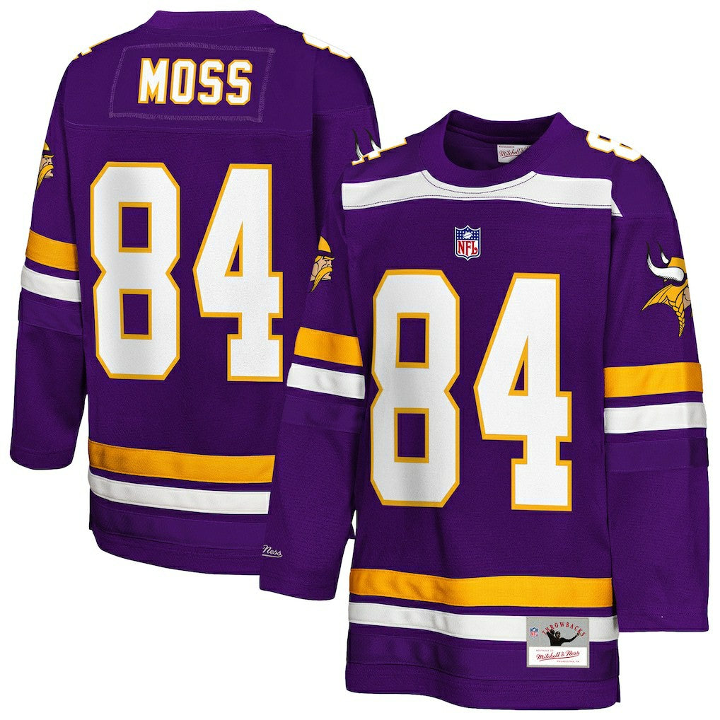 Minnesota Vikings Randy Moss  Youth Hockey Fashion Jersey | NFL US