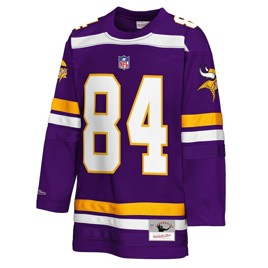Minnesota Vikings Randy Moss  Youth Hockey Fashion Jersey | NFL US