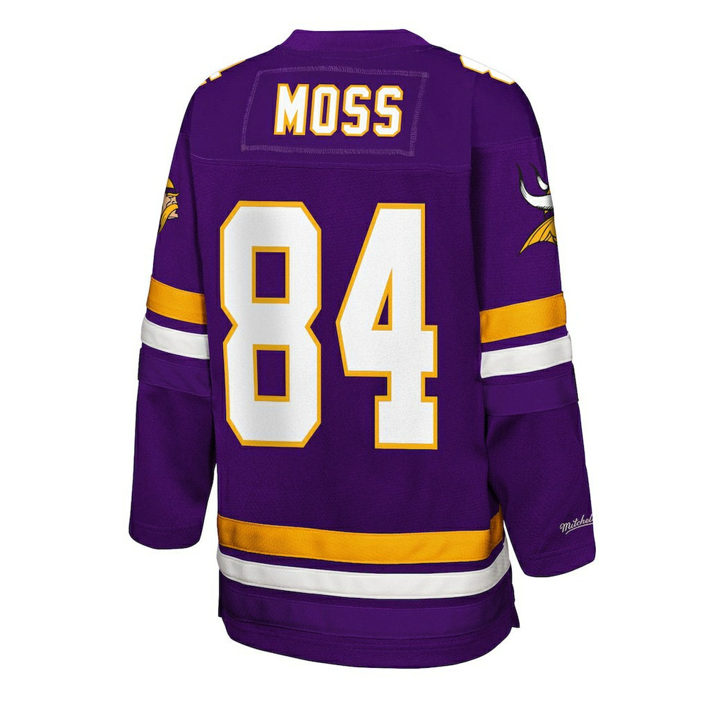 Minnesota Vikings Randy Moss  Youth Hockey Fashion Jersey | NFL US