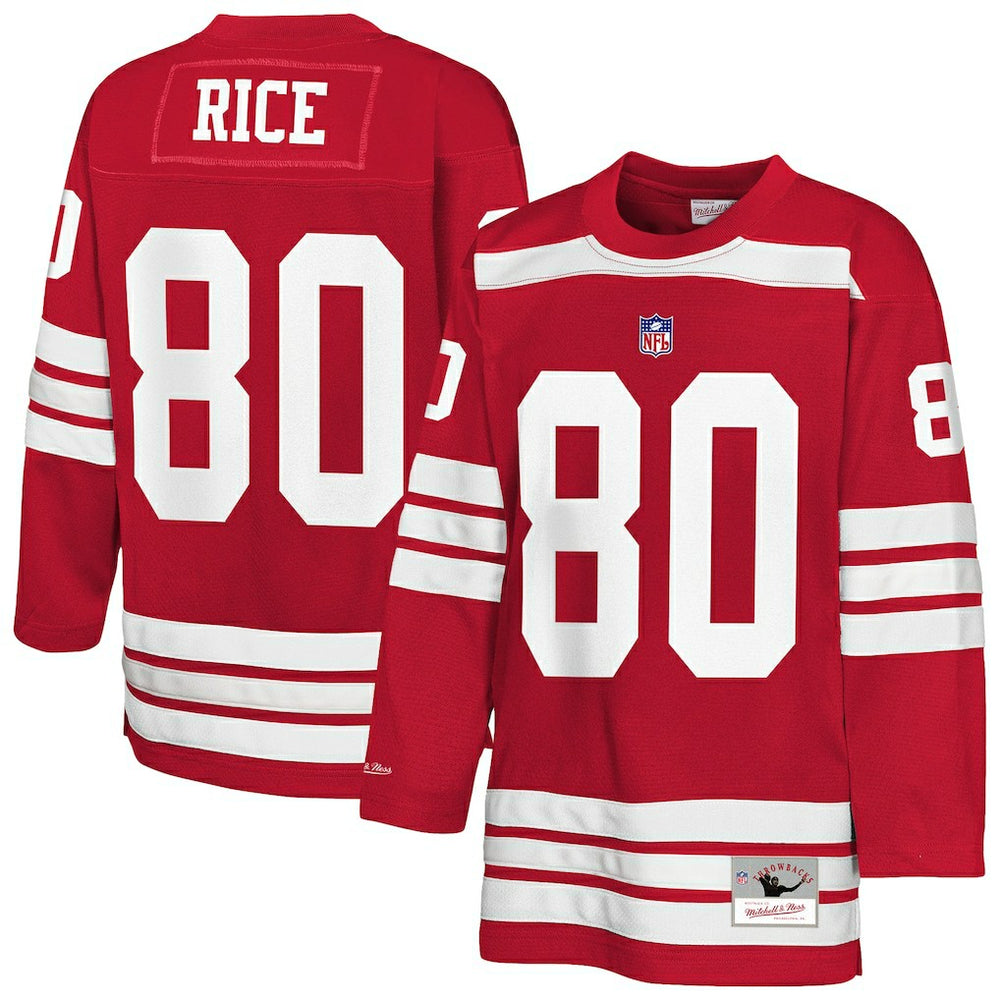 San Francisco 49ers Jerry Rice  Youth Hockey Fashion Jersey | NFL New