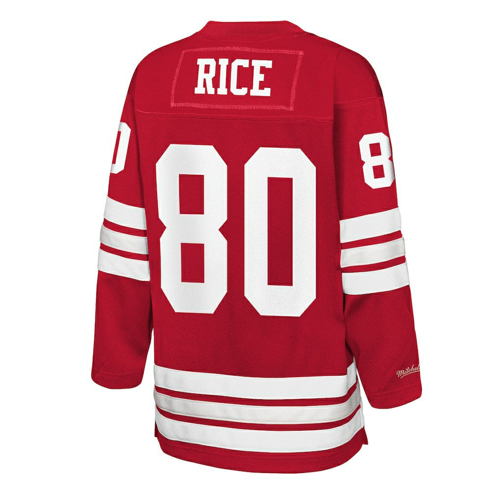San Francisco 49ers Jerry Rice  Youth Hockey Fashion Jersey | NFL New