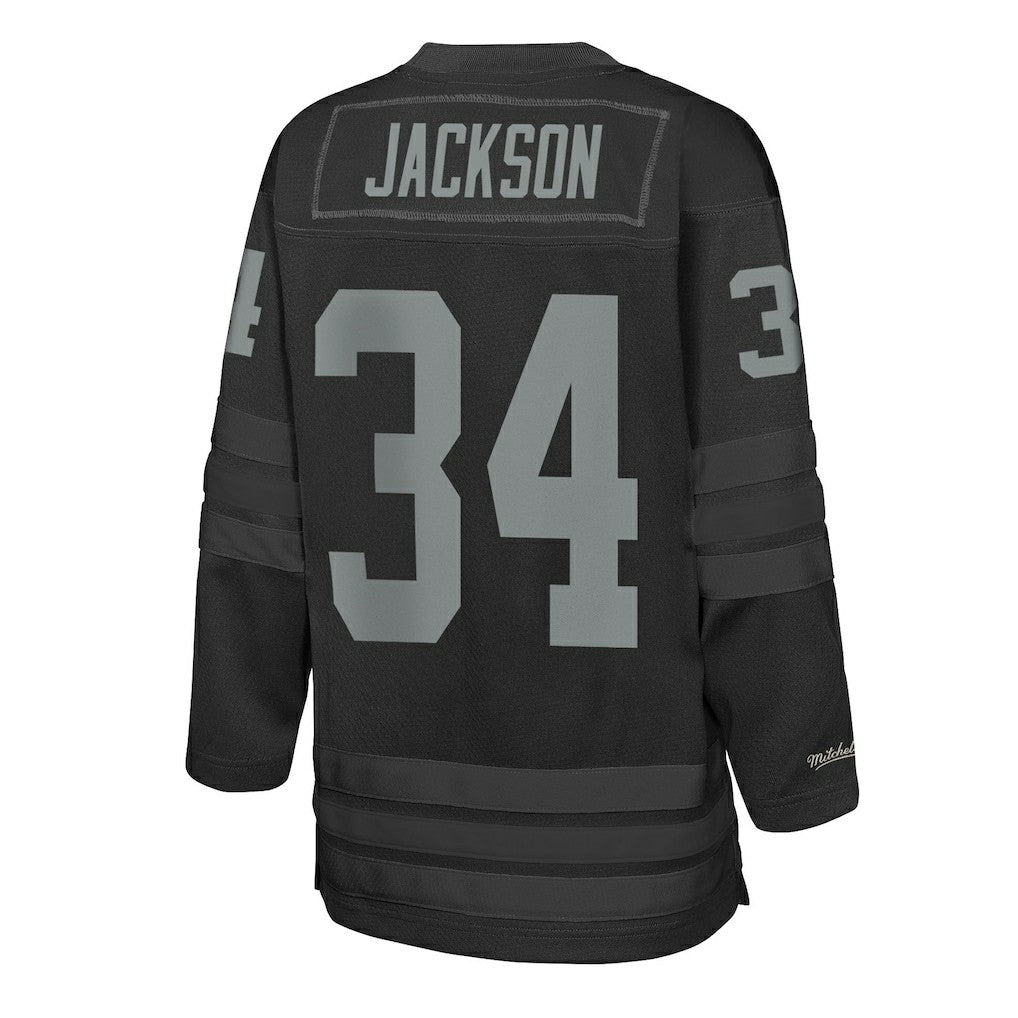 Las Vegas Raiders Bo Jackson  Youth Hockey Fashion Jersey | NFL Outlet