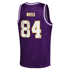 Minnesota Vikings Randy Moss  Youth Retired Player NFL Basketball Fashion Jersey | NFL Sale