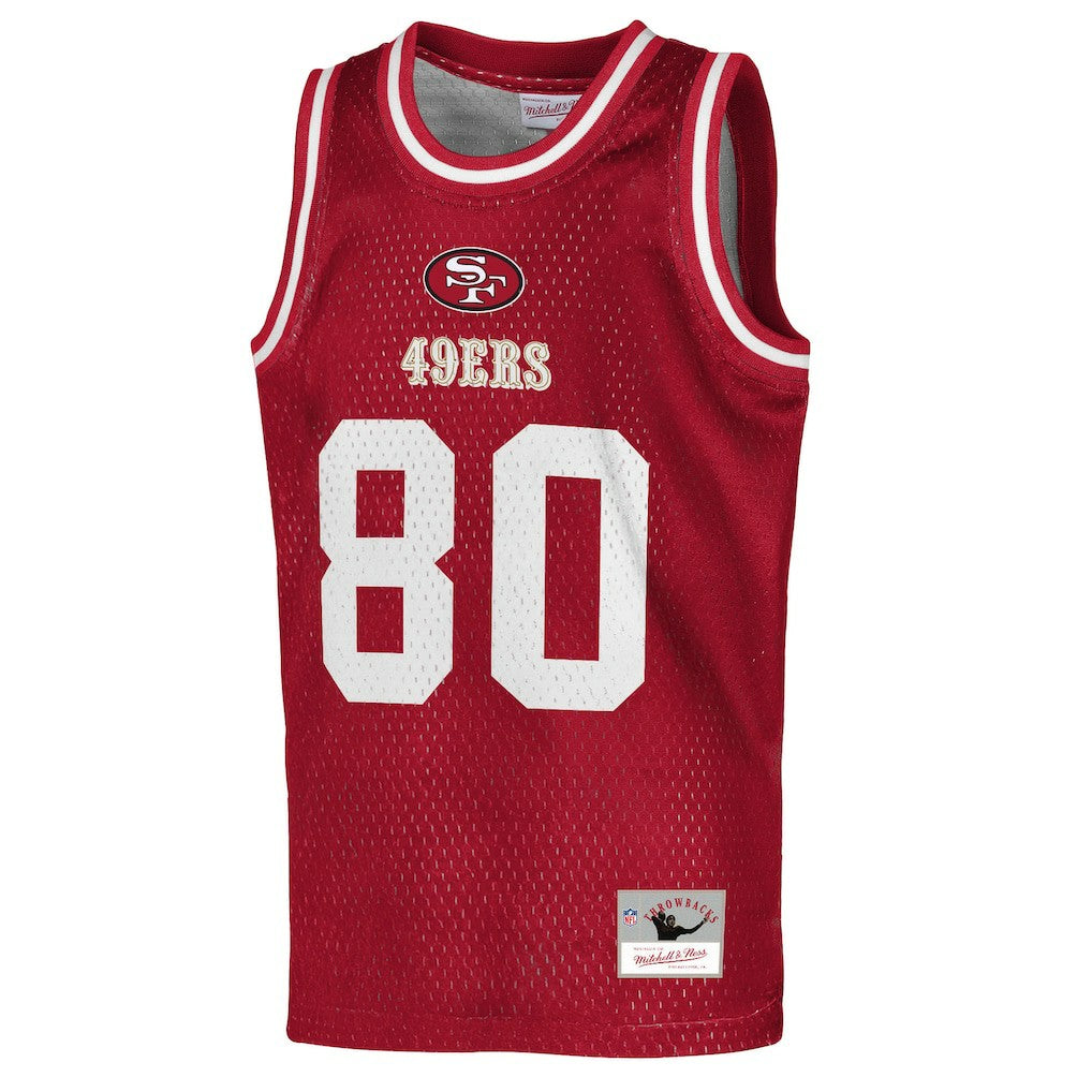 San Francisco 49ers Jerry Rice  Youth Retired Player NFL Basketball Fashion Jersey | NFL US
