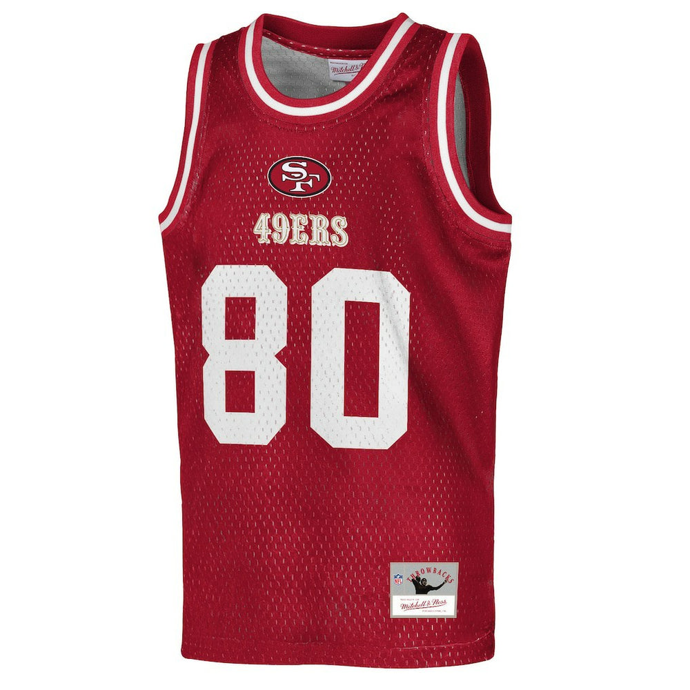 San Francisco 49ers Jerry Rice  Youth Retired Player NFL Basketball Fashion Jersey | NFL US