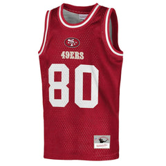 San Francisco 49ers Jerry Rice  Youth Retired Player NFL Basketball Fashion Jersey | NFL US