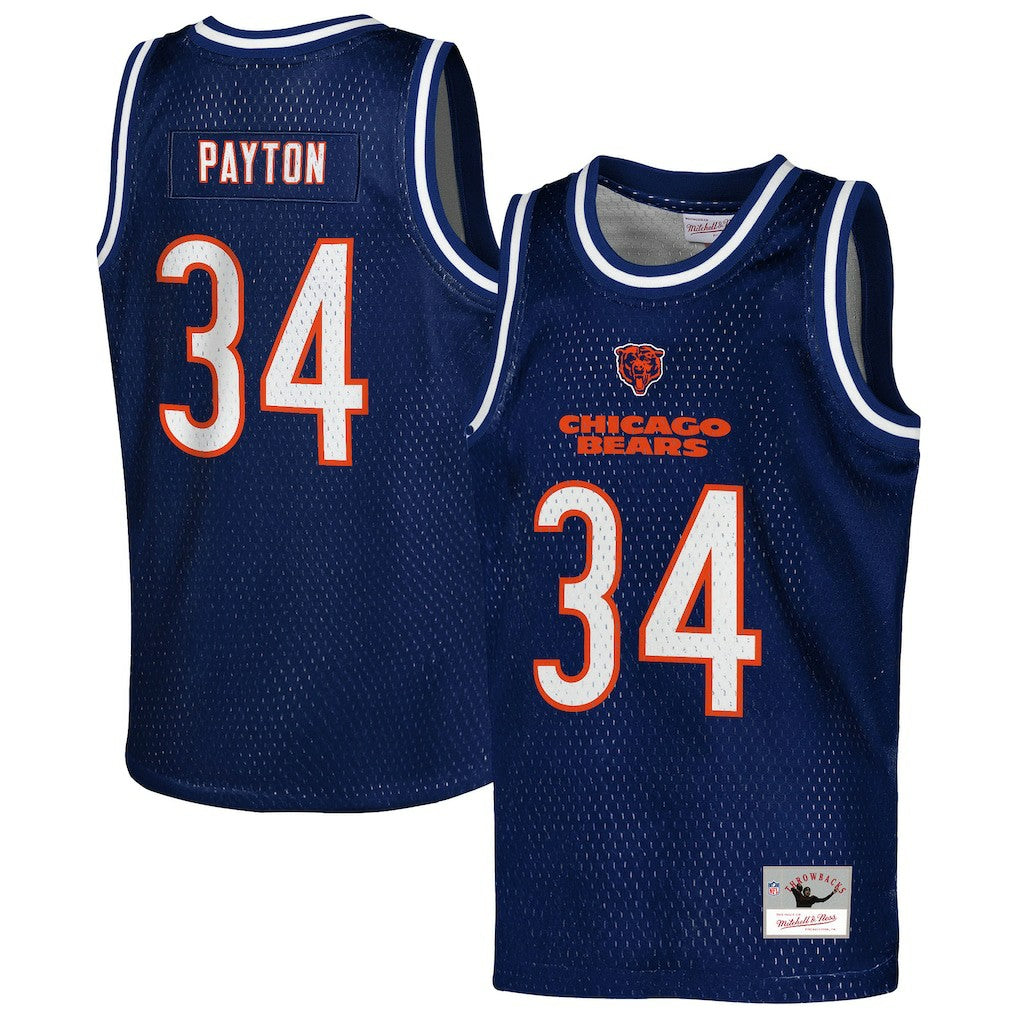 Chicago Bears Walter Payton  Youth Retired Player NFL Basketball Fashion Jersey | NFL On sale