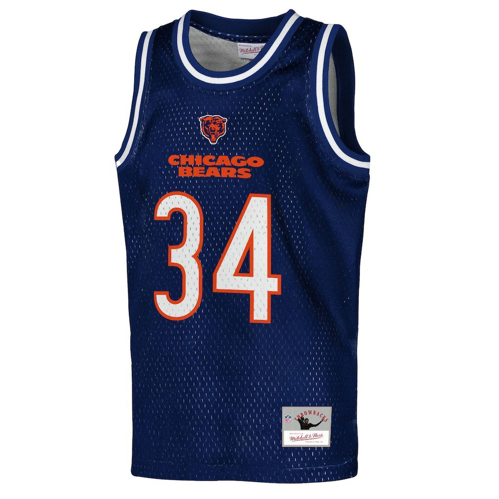 Chicago Bears Walter Payton  Youth Retired Player NFL Basketball Fashion Jersey | NFL On sale